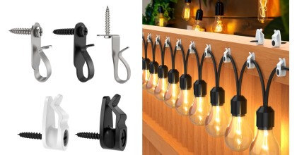 Special Wire Krokar för alla typer av girlanger, festbelysning och mycket mer.